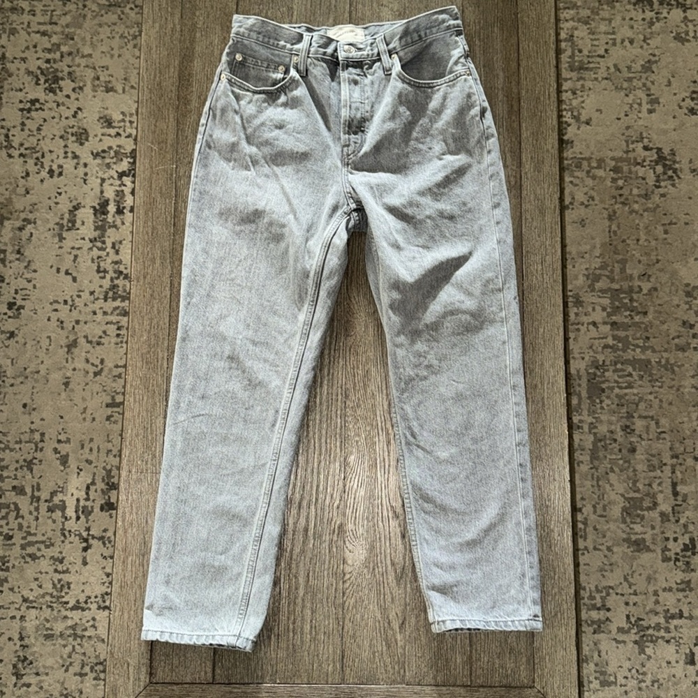 Everlane The 90s Cheeky Jean Crop Acid Gray 27